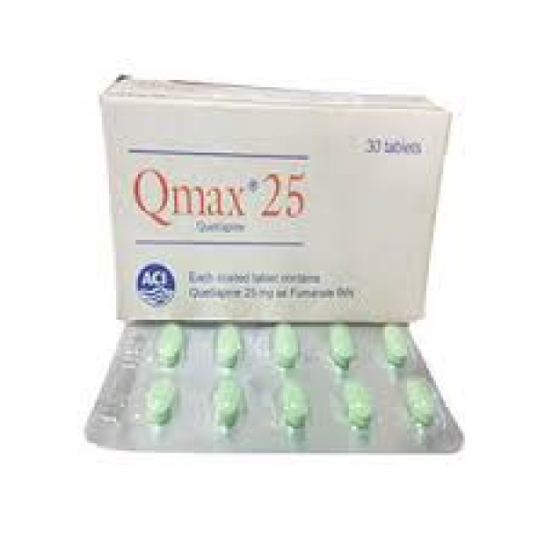 Qmax 25 Tab in Bangladesh,Qmax 25 Tab price , usage of Qmax 25 Tab