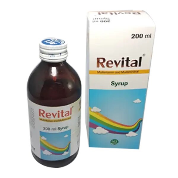 Revital Syrup in Bangladesh,Revital Syrup price , usage of Revital Syrup