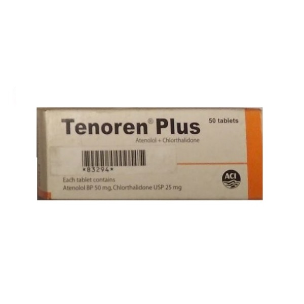 Tenoren PLUS 50/25 Tab in Bangladesh,Tenoren PLUS 50/25 Tab price , usage of Tenoren PLUS 50/25 Tab