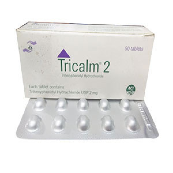 Tricalm 2 mg Tab in Bangladesh,Tricalm 2 mg Tab price , usage of Tricalm 2 mg Tab