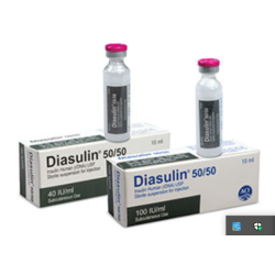 diasulin 50%+50% in 40 IU/10 ml vial injection diasulin 50%+50% in 40 IU/10 ml vial injection
