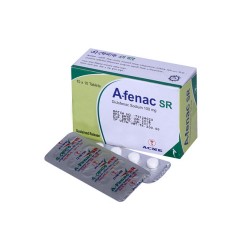A-Fenac SR Tablet 100 mg , 1 strip A-Fenac SR Tablet 100 mg , 1 strip