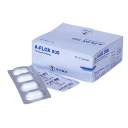 A-Flox 500mg Capsule (Flucloxacillin Sodium) Penicillinase-Resistant Antibiotic