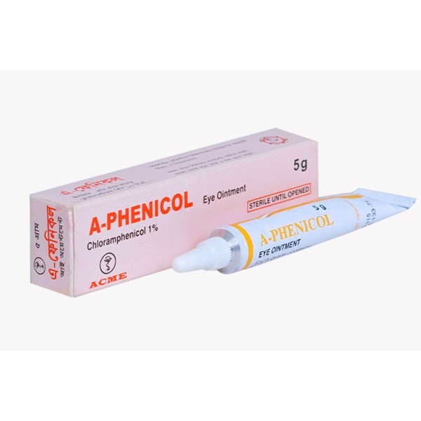 A-Phenicol Eye Ointment 5g — Chloramphenicol 1% Ophthalmic Antibiotic by Beximco