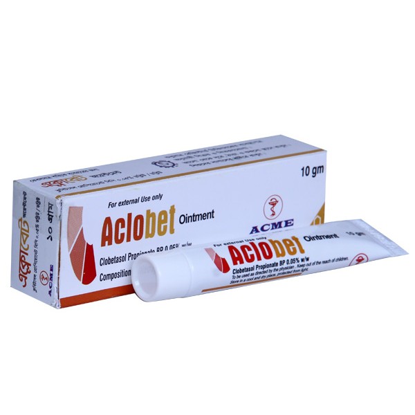 Aclobet 0.05% Ointment 10 gm tube, Clobetasol Propionate, clobetasol Propionate