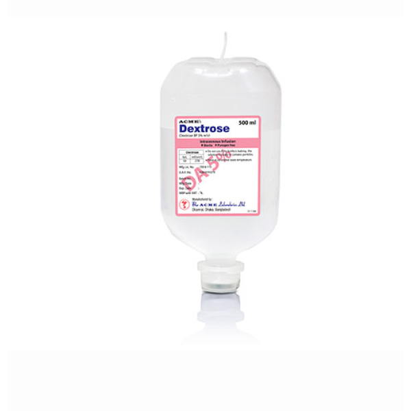 Acme's Dextrose 5% 500 ml IV Infusion Bangladesh,Acme's Dextrose 5% 500 ml IV Infusion price , usage of Acme's Dextrose 5% 500 ml IV Infusion