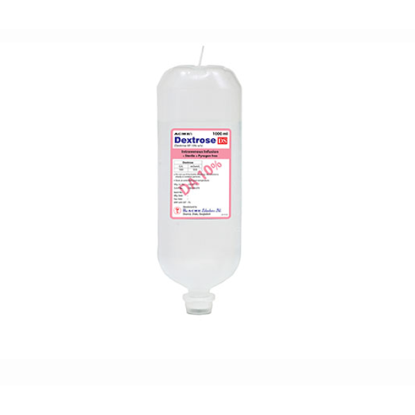 Acme's Dextrose DS 1000 ml IV Infusion, 17824, Dextrose