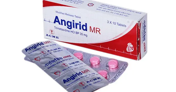 Angirid MR 35 mg Tab - Trimetazidine Dihydrochloride