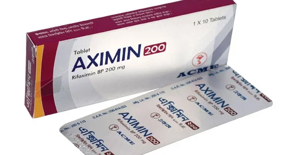 Aximin 200 mg Tab - Rifaximin