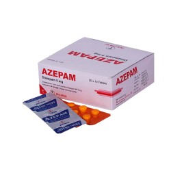 Azepam 5mg Tab, 1 strip