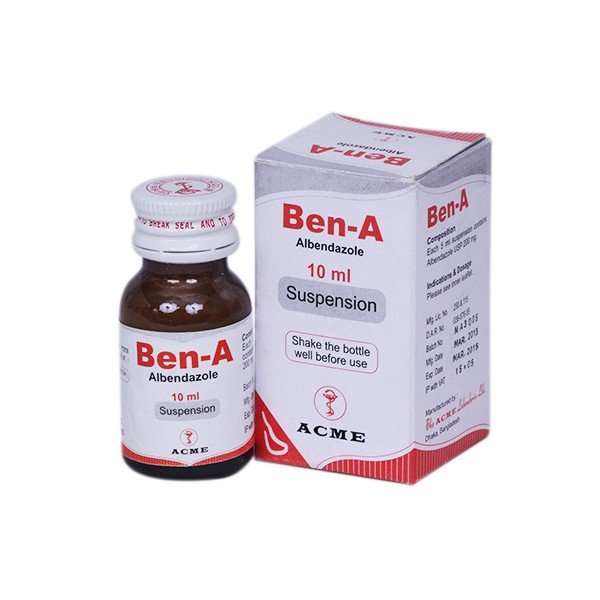 Ben-A 10ml Susp, 5, Albendazole