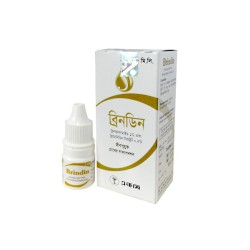 Brindin 1%+0.2% Ophthalmic Suspension 5 ml drop