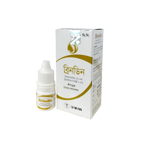 Brindin 1%+0.2% Ophthalmic Suspension 5 ml drop Bangladesh,Brindin 1%+0.2% Ophthalmic Suspension 5 ml drop price , usage of Brindin 1%+0.2% Ophthalmic Suspension 5 ml drop