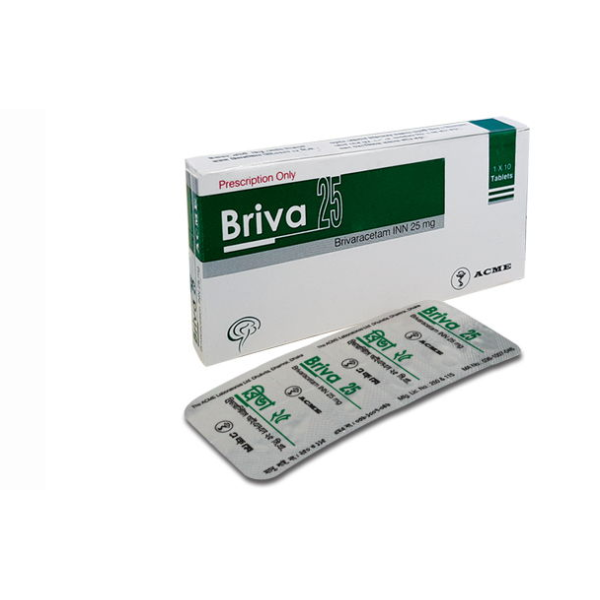 Briva 25 mg Tablet, 1 strip in Bangladesh,Briva 25 mg Tablet, 1 strip price, usage of Briva 25 mg Tablet, 1 strip