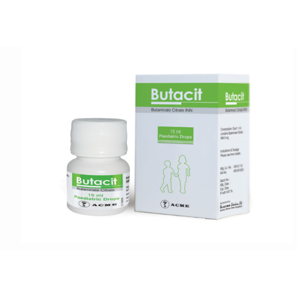 Butacit 5 mg/ml Pediatric Drops 15 ml bottle in Bangladesh,Butacit 5 mg/ml Pediatric Drops 15 ml bottle price, usage of Butacit 5 mg/ml Pediatric Drops 15 ml bottle