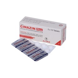 Cinazin Plus 20/40 mg Tablet