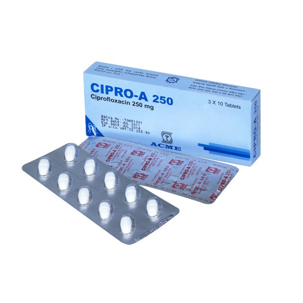 Cipro-A 250 in Bangladesh,Cipro-A 250 price , usage of Cipro-A 250