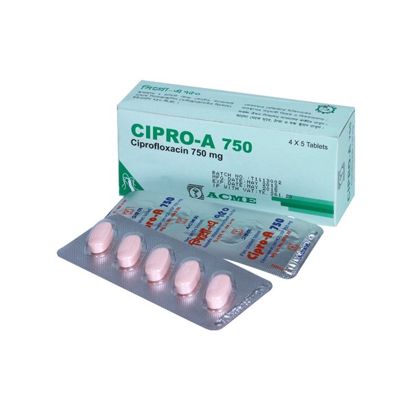 Cipro-A 750 in Bangladesh,Cipro-A 750 price , usage of Cipro-A 750