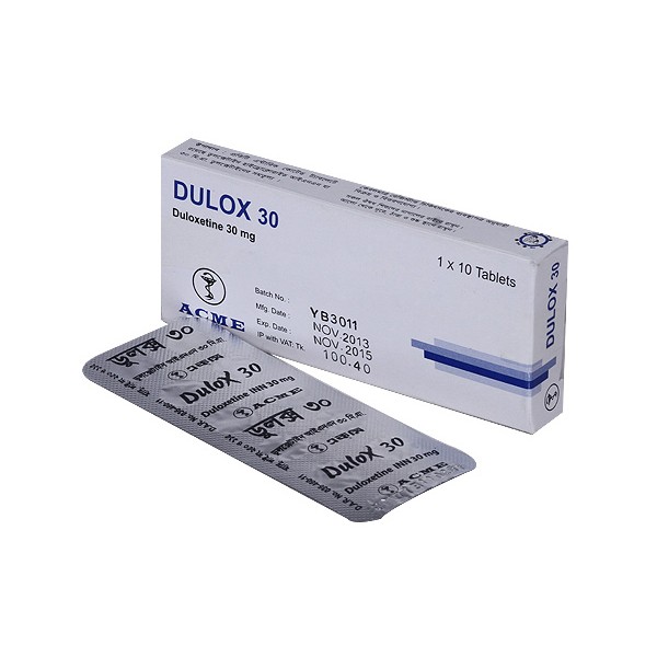 DULOXEN 30mg Tab. in Bangladesh,DULOXEN 30mg Tab. price , usage of DULOXEN 30mg Tab.