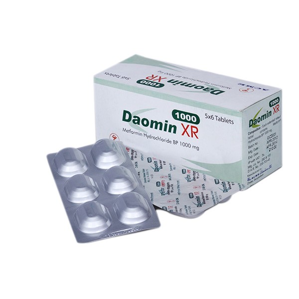 Daomin XR 1000 mg Tablet in Bangladesh,Daomin XR 1000 mg Tablet price, usage of Daomin XR 1000 mg Tablet