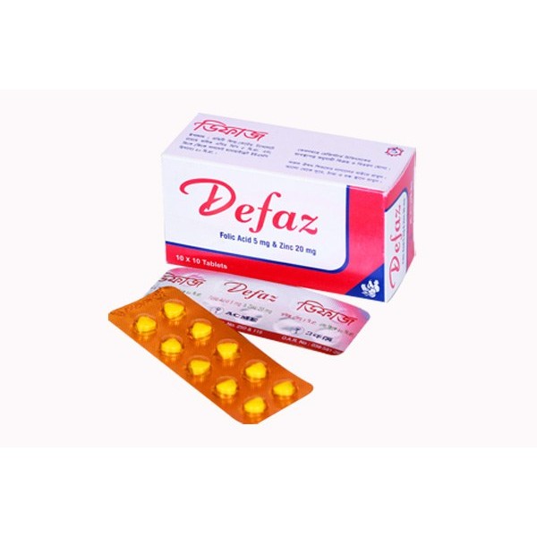 Defaz 5 mg+20 mg Tablet in Bangladesh,Defaz 5 mg+20 mg Tablet price , usage of Defaz 5 mg+20 mg Tablet