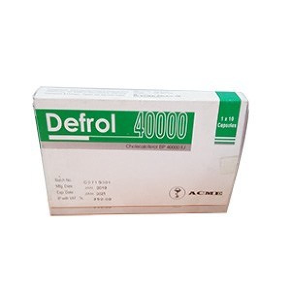 Defrol 40000 IU Capsule Bangladesh,Defrol 40000 IU Capsule price , usage of Defrol 40000 IU Capsule