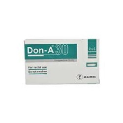 Don A 30 mg Suppository Don A 30 mg Suppository