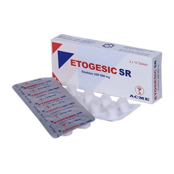 Etogesic SR 600 mg Tablet in Bangladesh,Etogesic SR 600 mg Tablet price , usage of Etogesic SR 600 mg Tablet