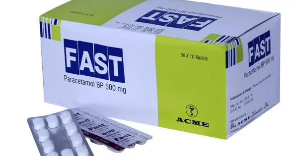 Fast 500 mg tab - Paracetamol