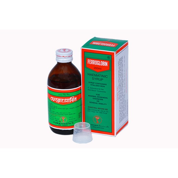 Ferroglobin 200 mg/5 ml Syrup in Bangladesh,Ferroglobin 200 mg/5 ml Syrup price , usage of Ferroglobin 200 mg/5 ml Syrup