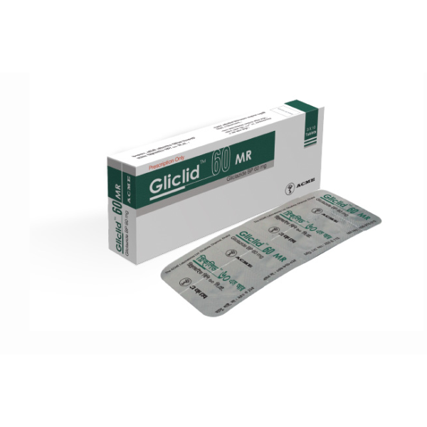 Gliclid MR 60 mg Tablet, 1 strip in Bangladesh,Gliclid MR 60 mg Tablet, 1 strip price, usage of Gliclid MR 60 mg Tablet, 1 strip