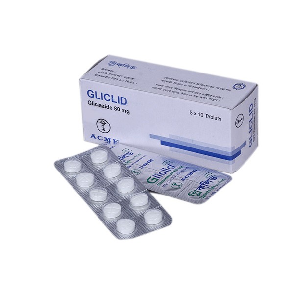 Gliclid, Gliclazide 80 mg Tablet, Gliclazide
