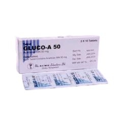 Gluco A 50 mg Tablet