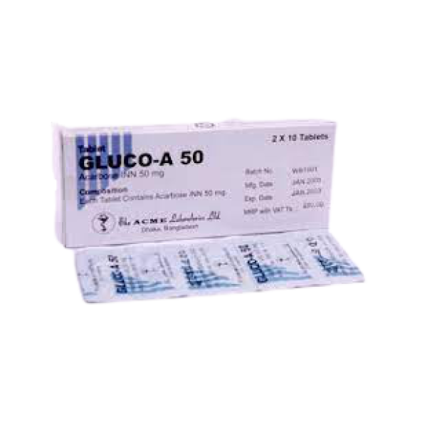 Gluco A 50 mg Tablet