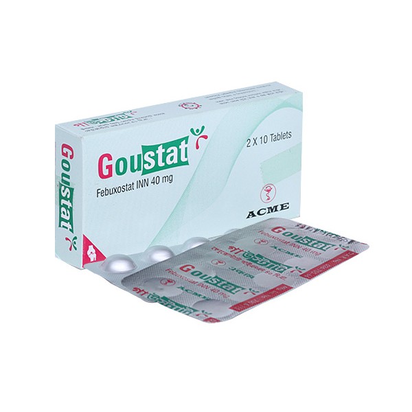 Goustat 40 mg Tablet  in Bangladesh,Goustat 40 mg Tablet  price , usage of Goustat 40 mg Tablet