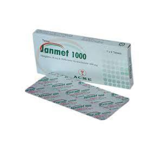 Janmet 50 mg+1000 mg
