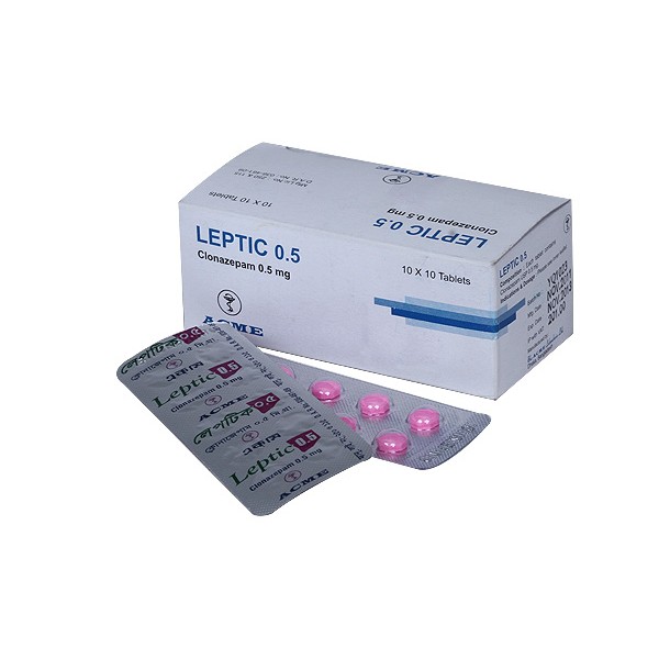 Leptic 0.5 mg Tablet Leptic 0.5 mg Tablet