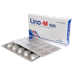 Lino-M 2.5 mg+500 mg Tablet
