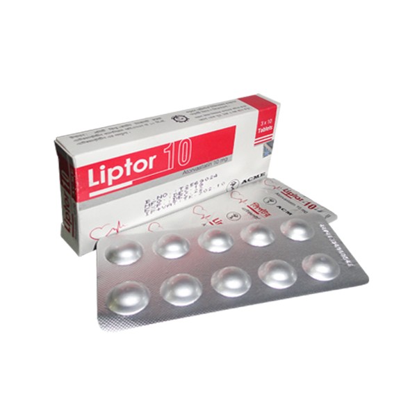 Liptor 10 in Bangladesh,Liptor 10 price , usage of Liptor 10