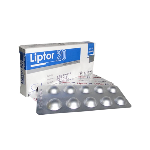 Liptor 20 in Bangladesh,Liptor 20 price , usage of Liptor 20