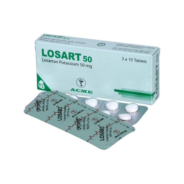 Losart 50 mg Tablet in Bangladesh,Losart 50 mg Tablet price, usage of Losart 50 mg Tablet