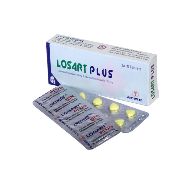 Losart Plus 50 mg+12.5 mg Tablet in Bangladesh,Losart Plus 50 mg+12.5 mg Tablet price, usage of Losart Plus 50 mg+12.5 mg Tablet