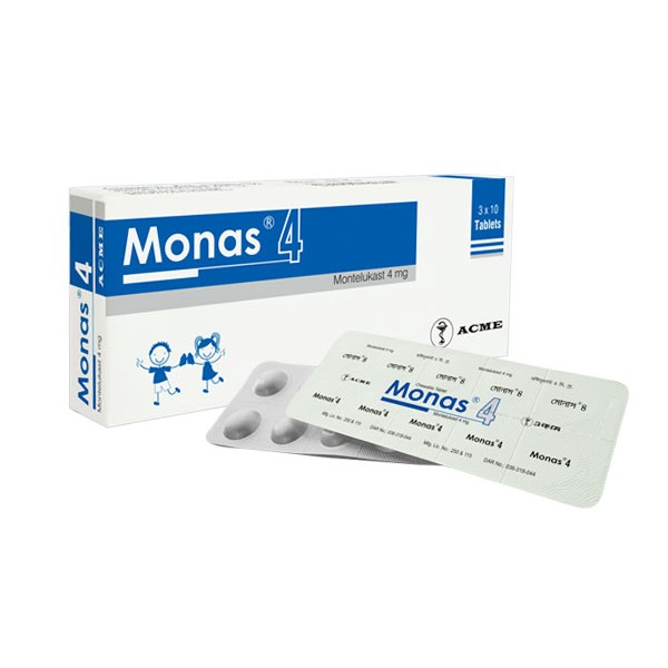 Monas 4 mg tab
