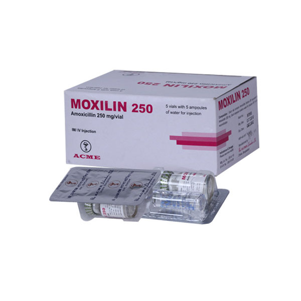 Moxilin 250mg Injection in Bangladesh,Moxilin 250mg Injection price , usage of Moxilin 250mg Injection