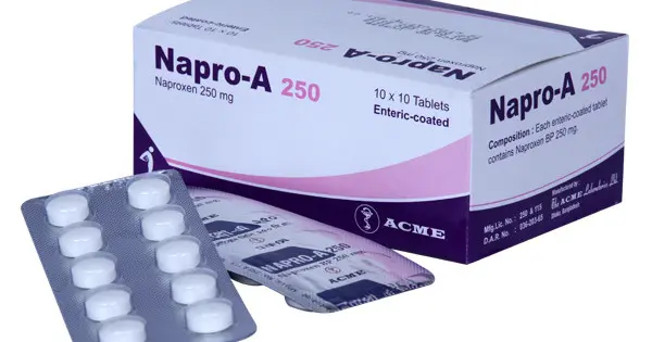 Napro Es Napro-A 250 mg Tablet - Naproxen Sodium
