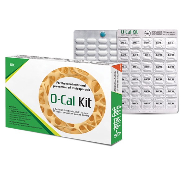 O-Cal Kit 150 mg & 400 mg Tablet in Bangladesh,O-Cal Kit 150 mg & 400 mg Tablet price , usage of O-Cal Kit 150 mg & 400 mg Tablet
