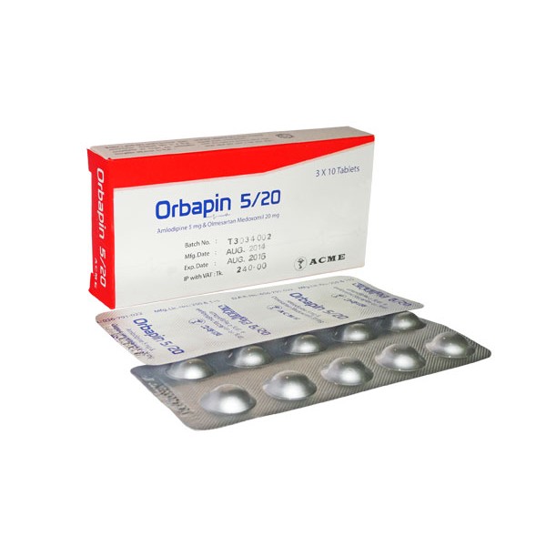 Orbapin 5/20 Tab in Bangladesh,Orbapin 5/20 Tab price , usage of Orbapin 5/20 Tab