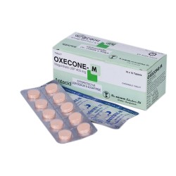 Oxecone-M 400 mg Chewable Tablet