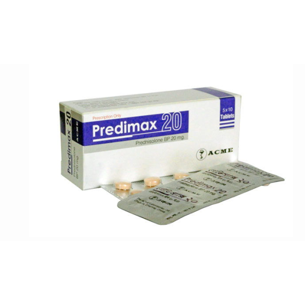 Predimax 20 mg Tablet, 1 strip Predimax 20 mg Tablet, 1 strip