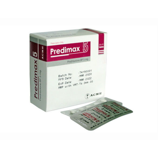 Predimax 5 mg Tablet, 1 strip Predimax 5 mg Tablet, 1 strip